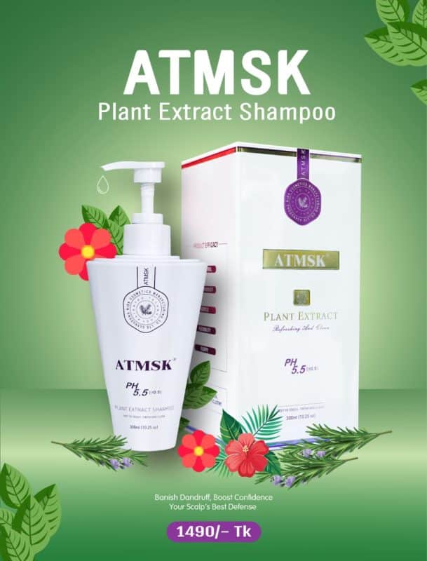 ATMSK Plant Extract Shampoo BD 1 ATMSK Plant Extract Shampoo BD
